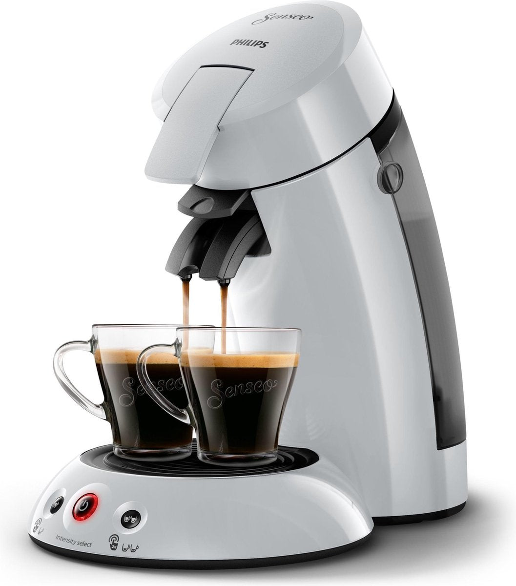 Senseo Original HD6554/51 koffiezetapparaat Vrijstaand Koffiepadmachine Grijs 0