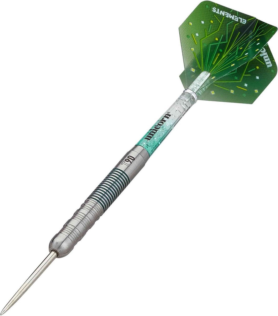 Unicorn Dartpijlen Core Xl T90 Steeltip 21g Tungsten Zilver