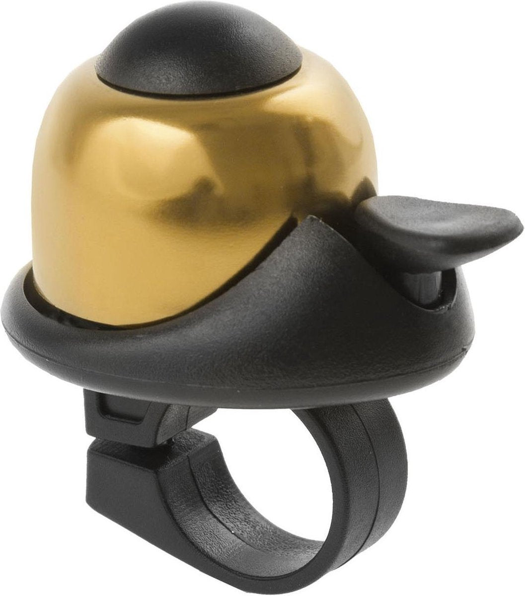 Fietsbel M-wave Bella Design Mini - goud