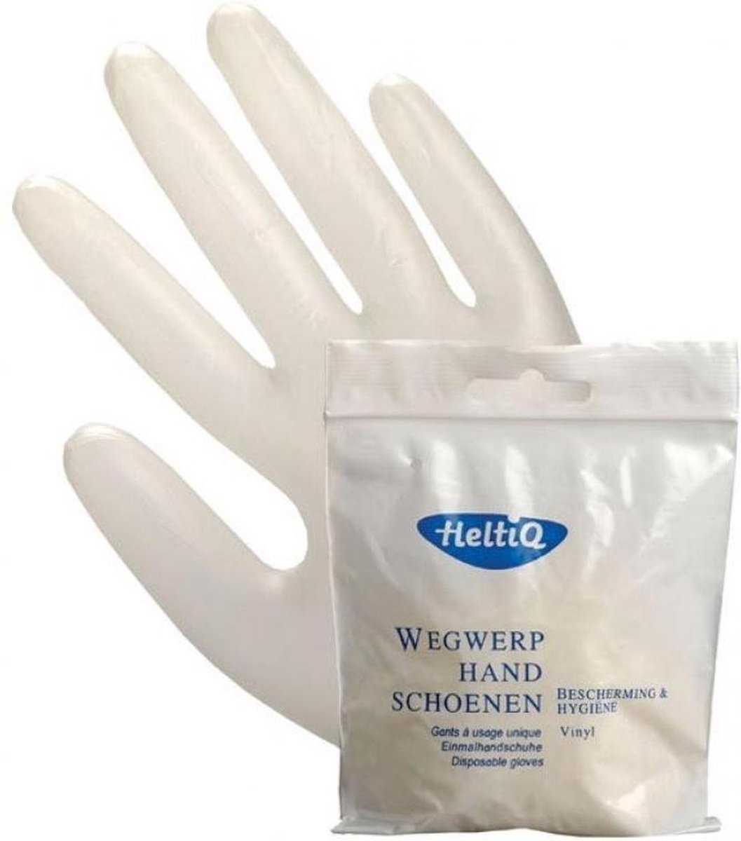 Heltiq Wegwerphandschoen Vin.