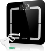 Cecotec Smart weegschaal - Bluetooth personenweegschaal digitaal - Lichaamsanalyse weegschaal - Zwart