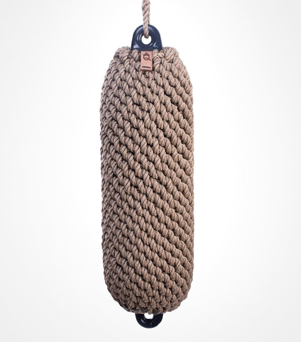 Nautiqo Touw fender - Beige - maat XS - touw stootwil