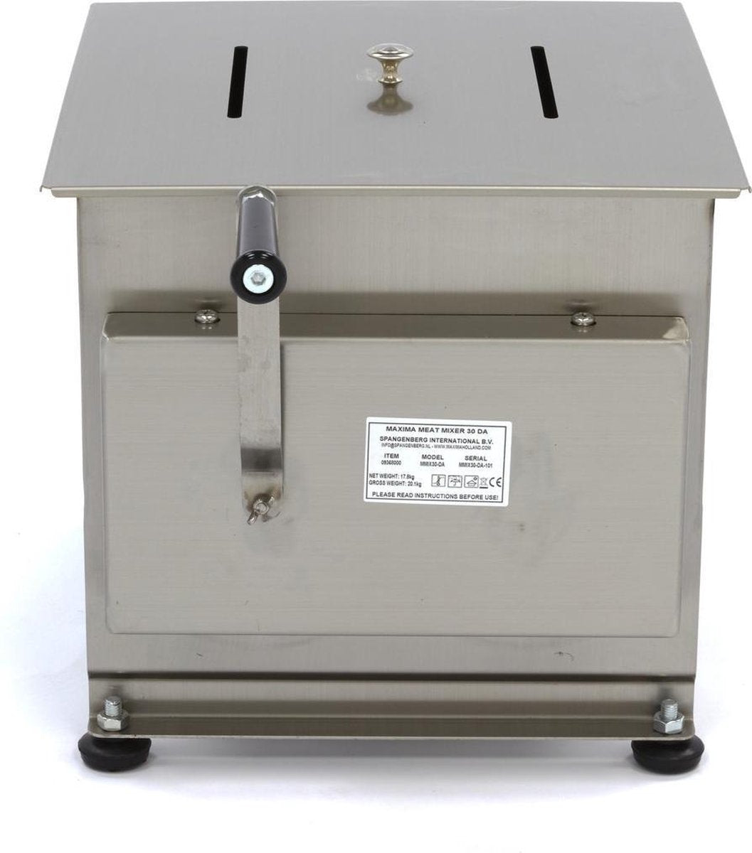 IJsblokjesmachine - 100 kg per 24 uur - 60 kg Opslag - RVS - Inbouw - Holle Blokjes - Professionele IJsblokjesmaker - Maxima