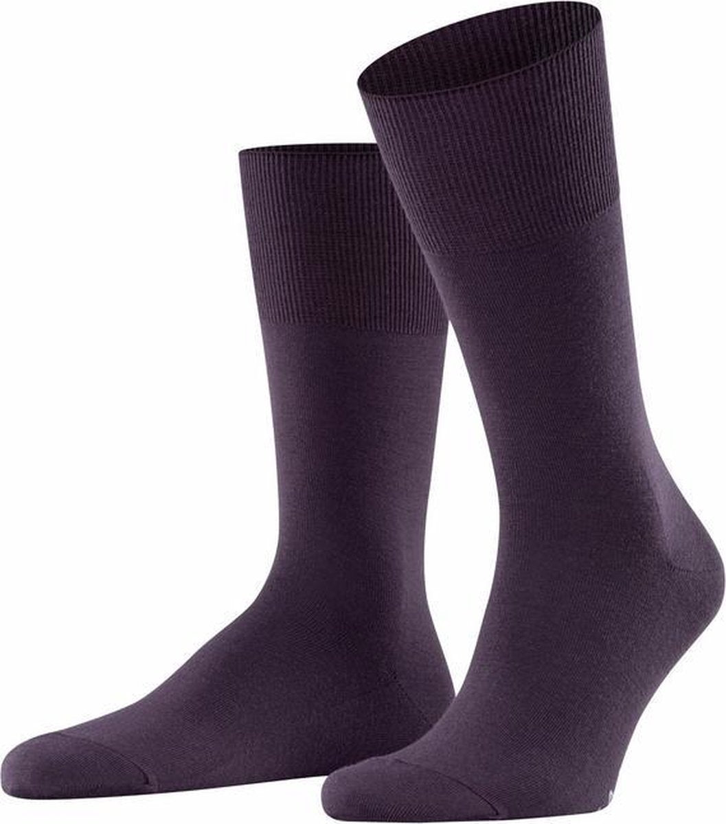 FALKE Airport Herensok 14435 - Grijs 8136 violetonyx Heren - 45-46