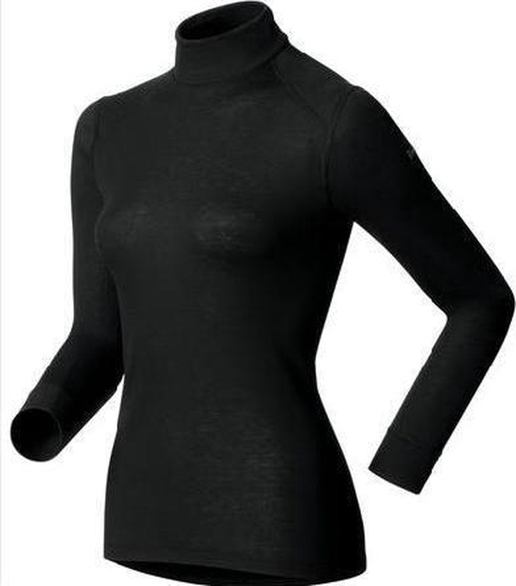 Odlo Warm - Thermoshirt - Unisex - Zwart - Maat XXS