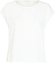 Promiss - T-shirt met kant - Ecru