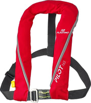 Plastimo Pilot 165N automatisch rood met harnass
