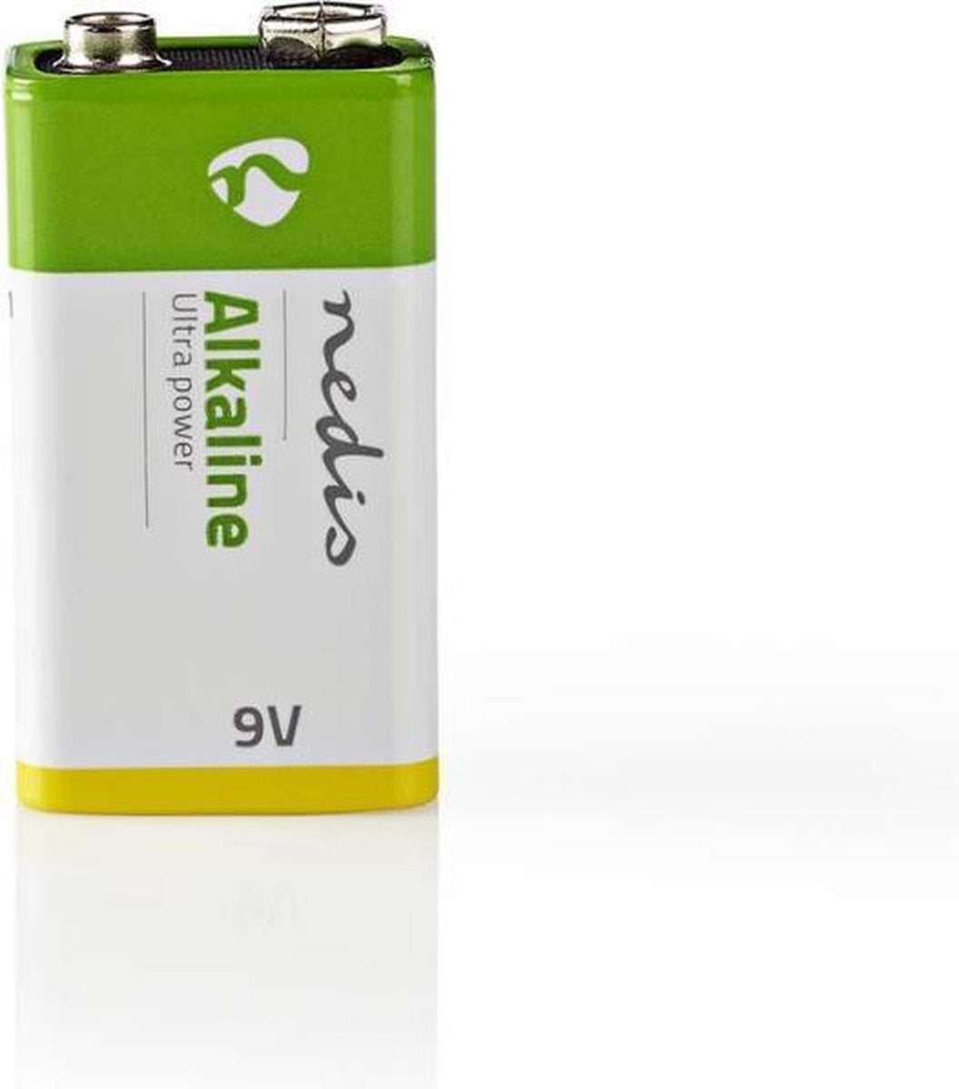 Alkaline batterij 9V | 1 stuks | Blister