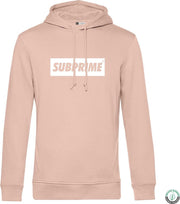 Subprime - Heren Hoodies Hoodie Block Roze - Roze - Maat XXL