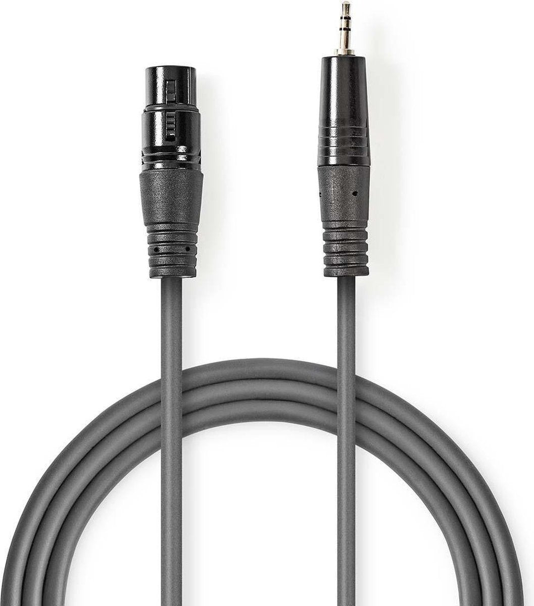 XLR-Audiokabel | XLR 3-pins male - 3