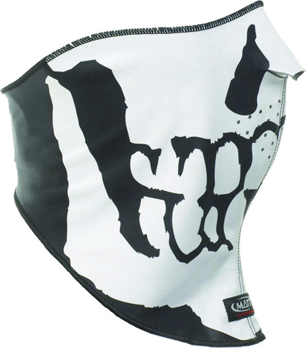 Matt Mask And Neck Windstopper Blanc - Maat One size