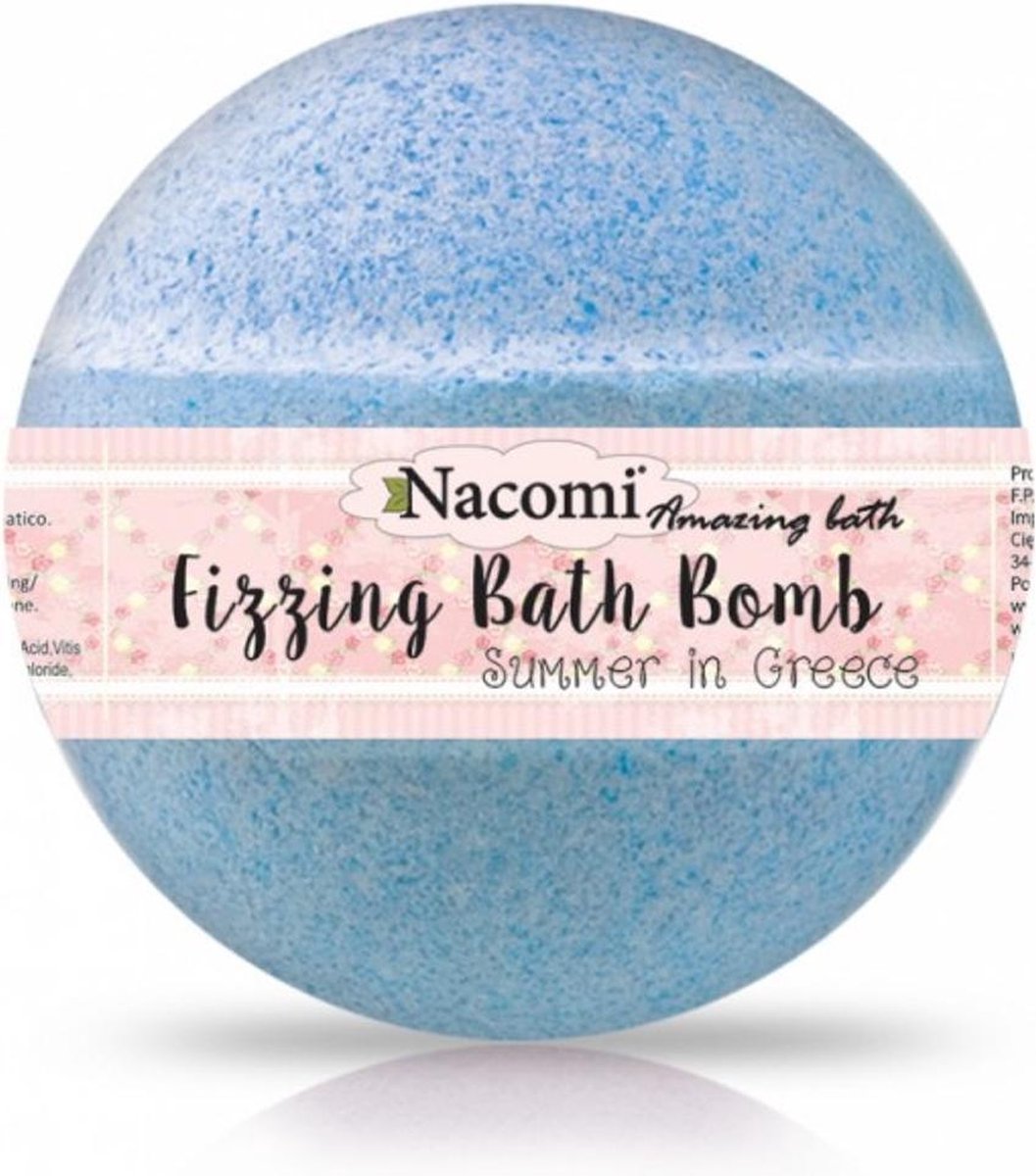 Nacomi - Fizzing Bath Bomb kula do kąpieli Summer In Greece 130g
