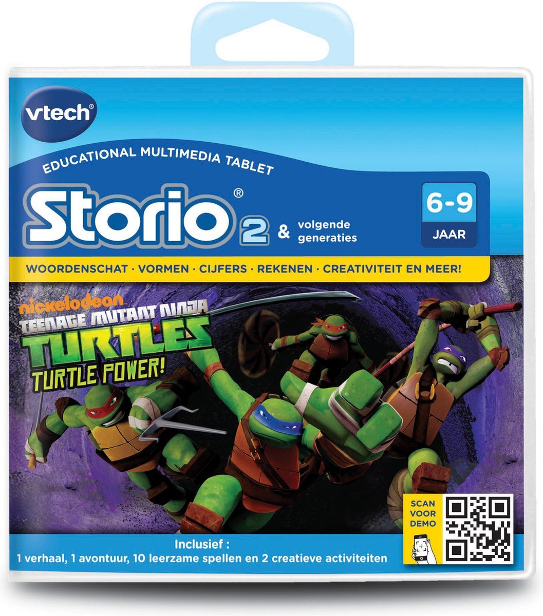 VTech Storio 2 - Game - Ninja Turtles