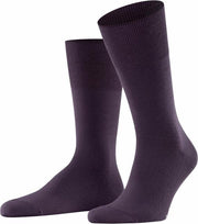FALKE Airport Herensok 14435 - Grijs 8136 violetonyx Heren - 43-44