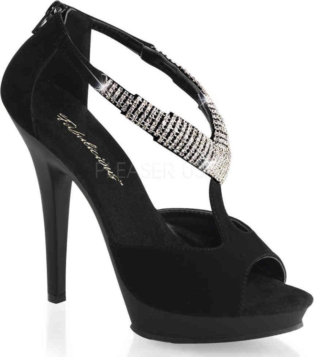 Fabulicious Hoge hakken -37 Shoes- LIP-155 US 7 Zwart