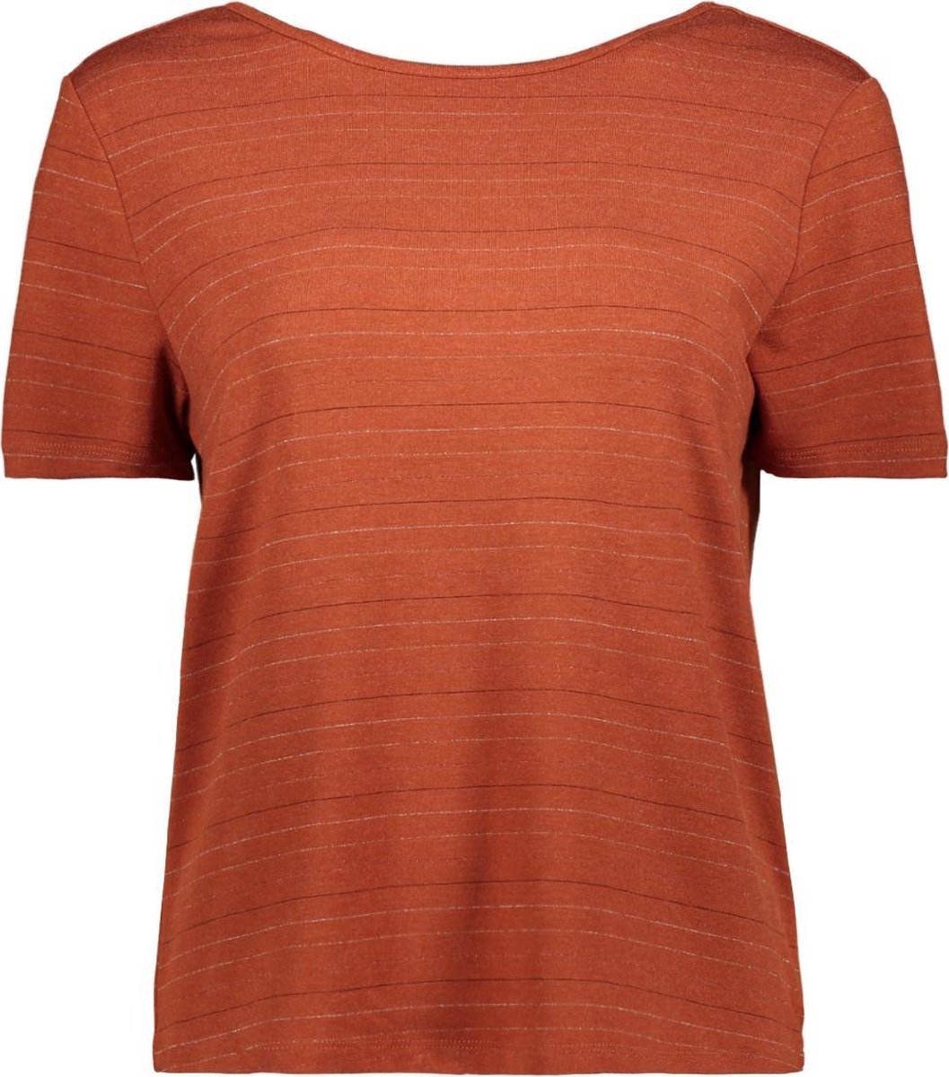 Onlmoster S/s String O-neck  Top Jr 15229446 Arabian Spice