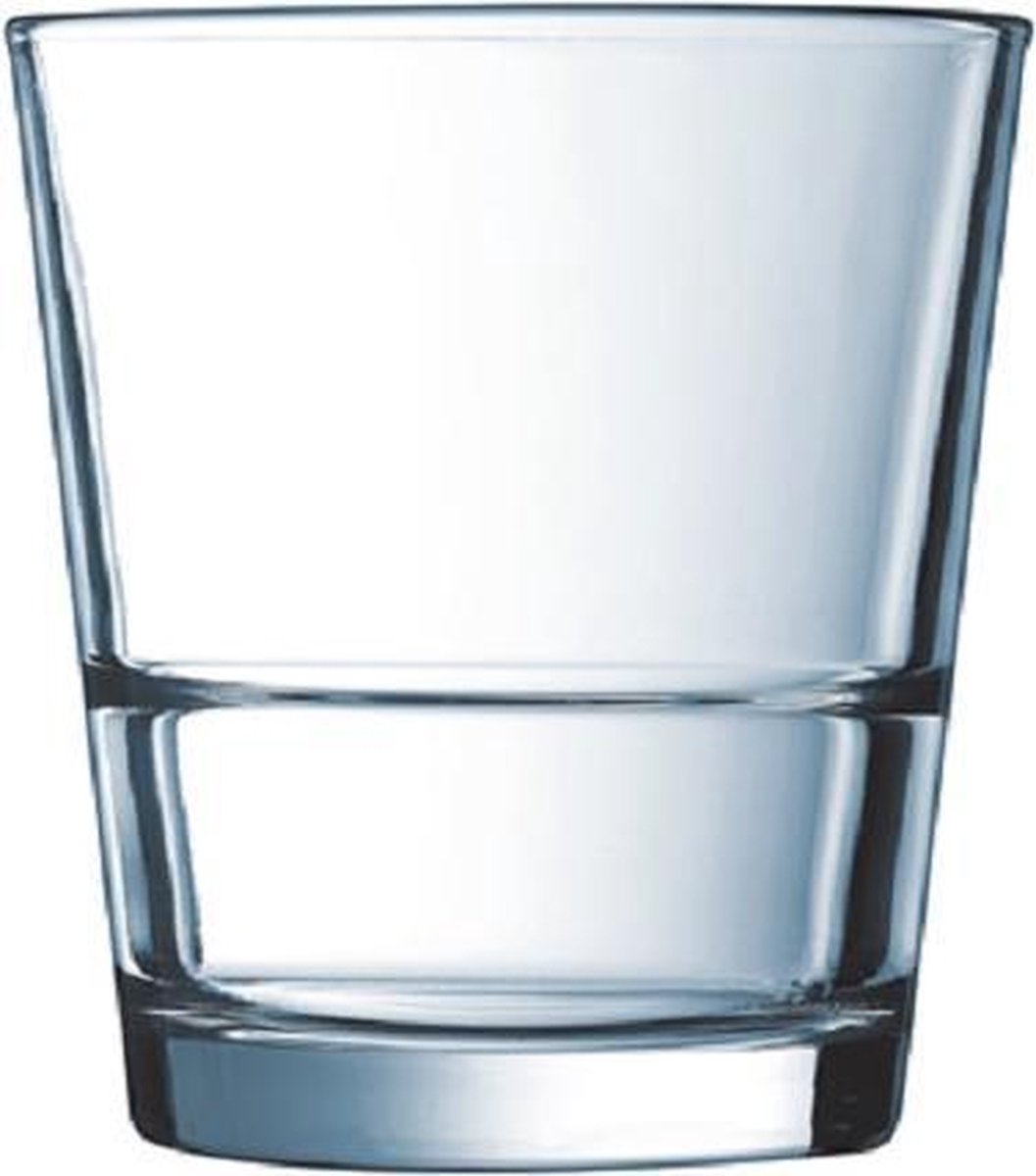 Arcoroc Stack Up - Waterglazen - 21cl - (set van 6) En Yourkitchen E-kookboek - Heerlijke Smulrecepten
