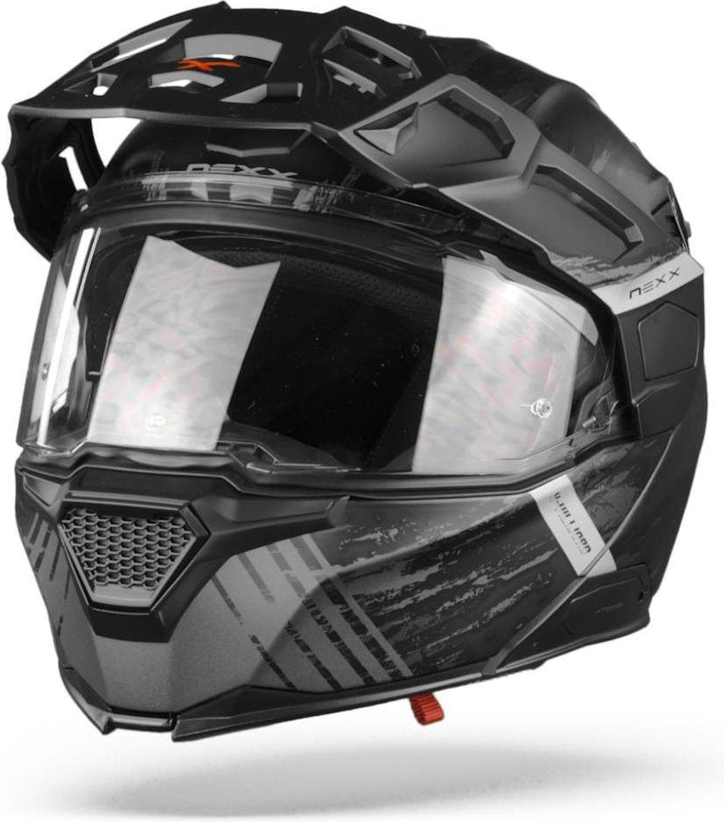 Nexx X.Vilijord Mudvalley Black Grey Matt Modular Helmet S