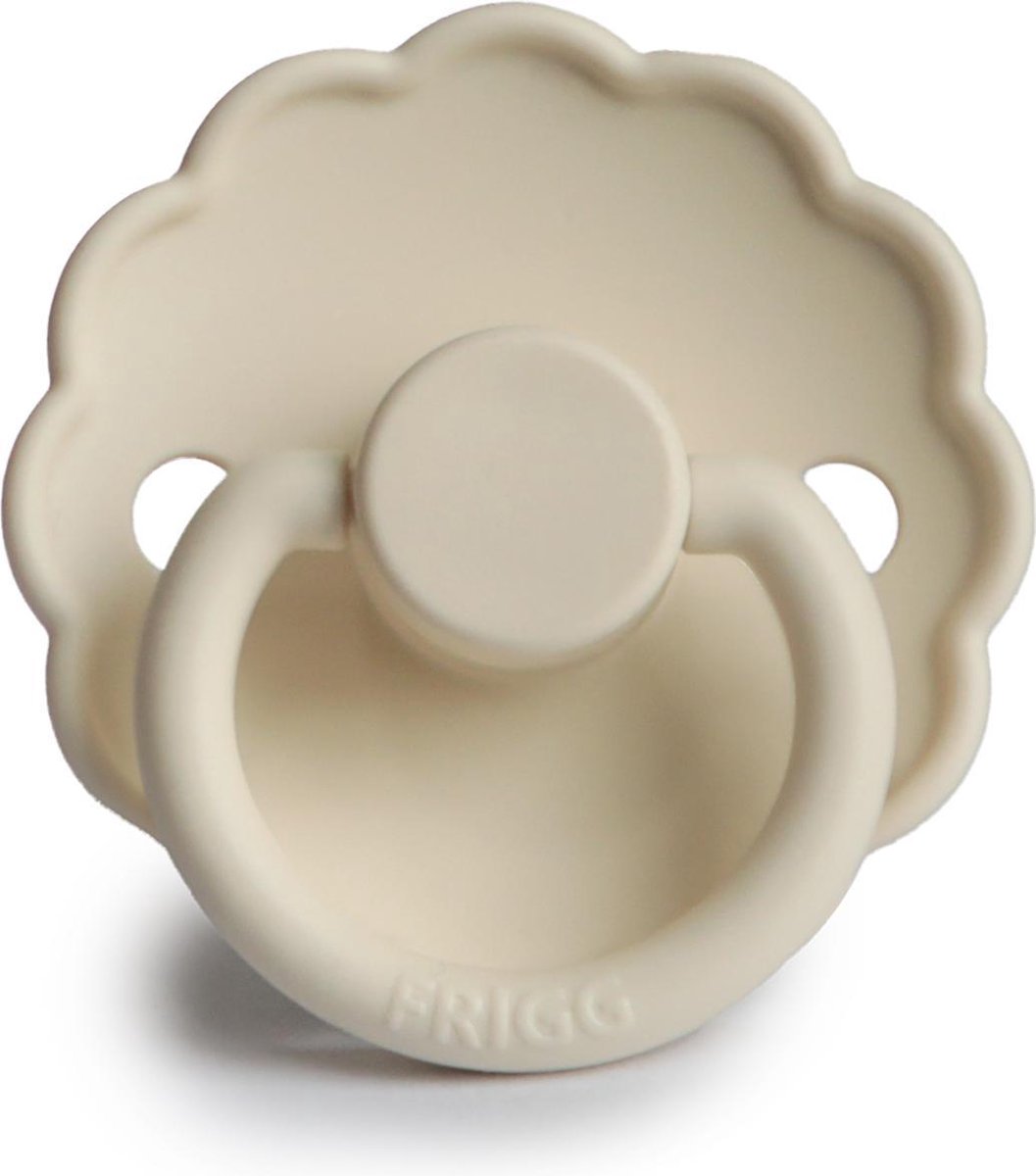 Fopspeen - Frigg - Daisy - T1 0/6 maanden - Crème - cream - ivory