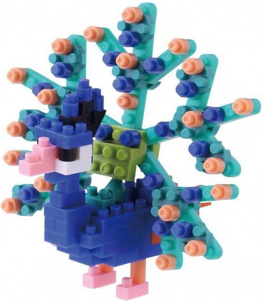 Nanoblock Peacock NBC-142 (pauw)