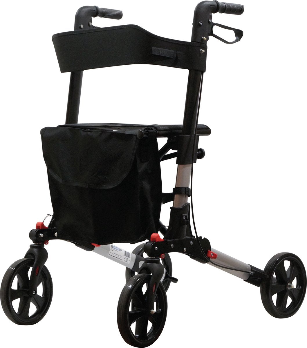 Aidapt rollator opvouwbaar - Aluminum 8.8kg
