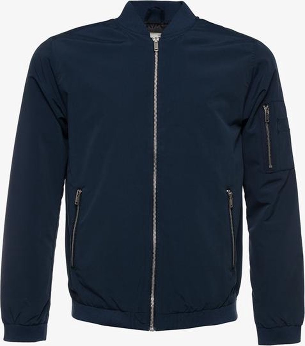Produkt heren bomberjack - Blauw - Maat S - Zomerjas