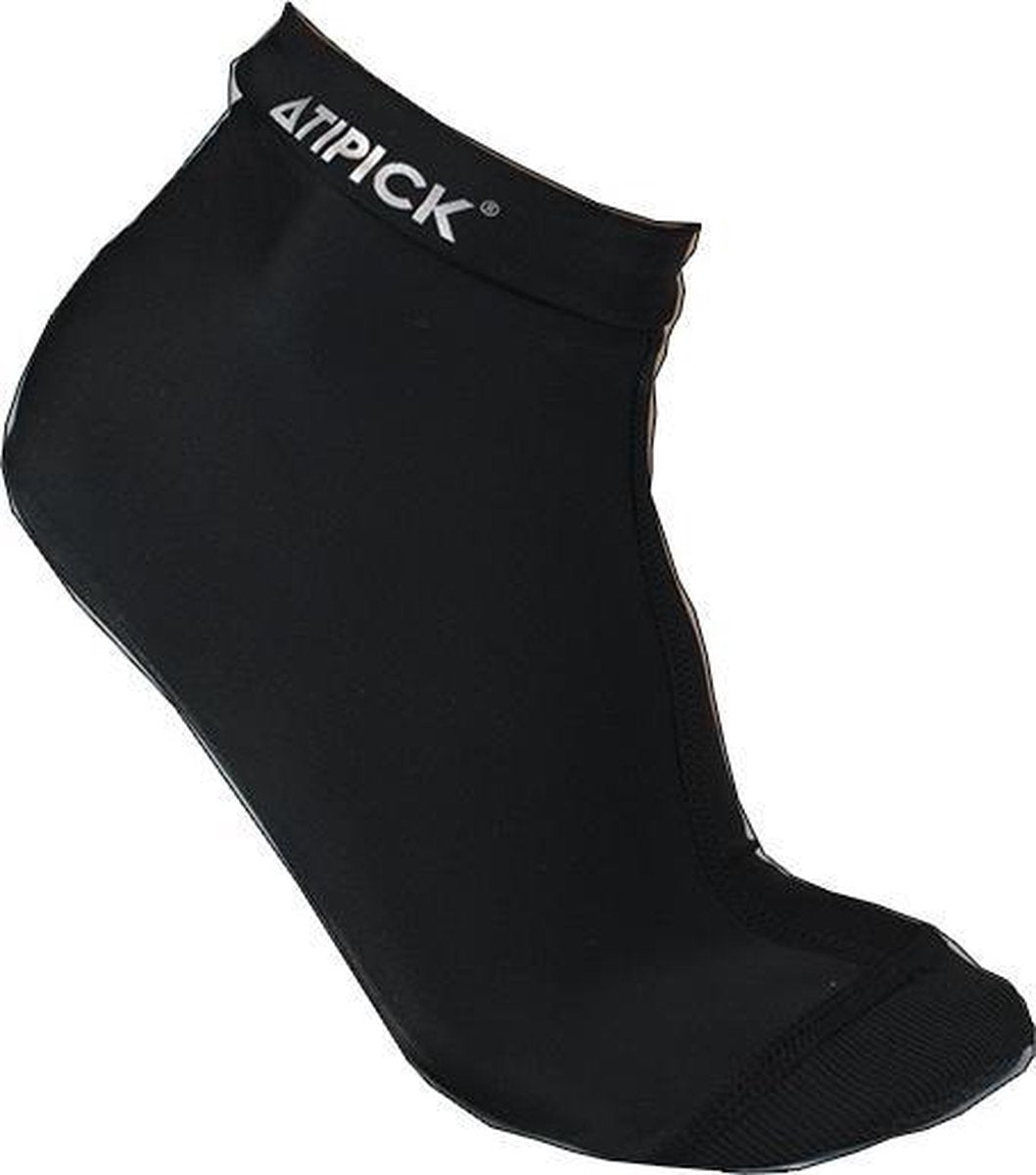 Atipick Zwembadsokken Anti-slip Junior Elastaan Zwart Maat 31-34