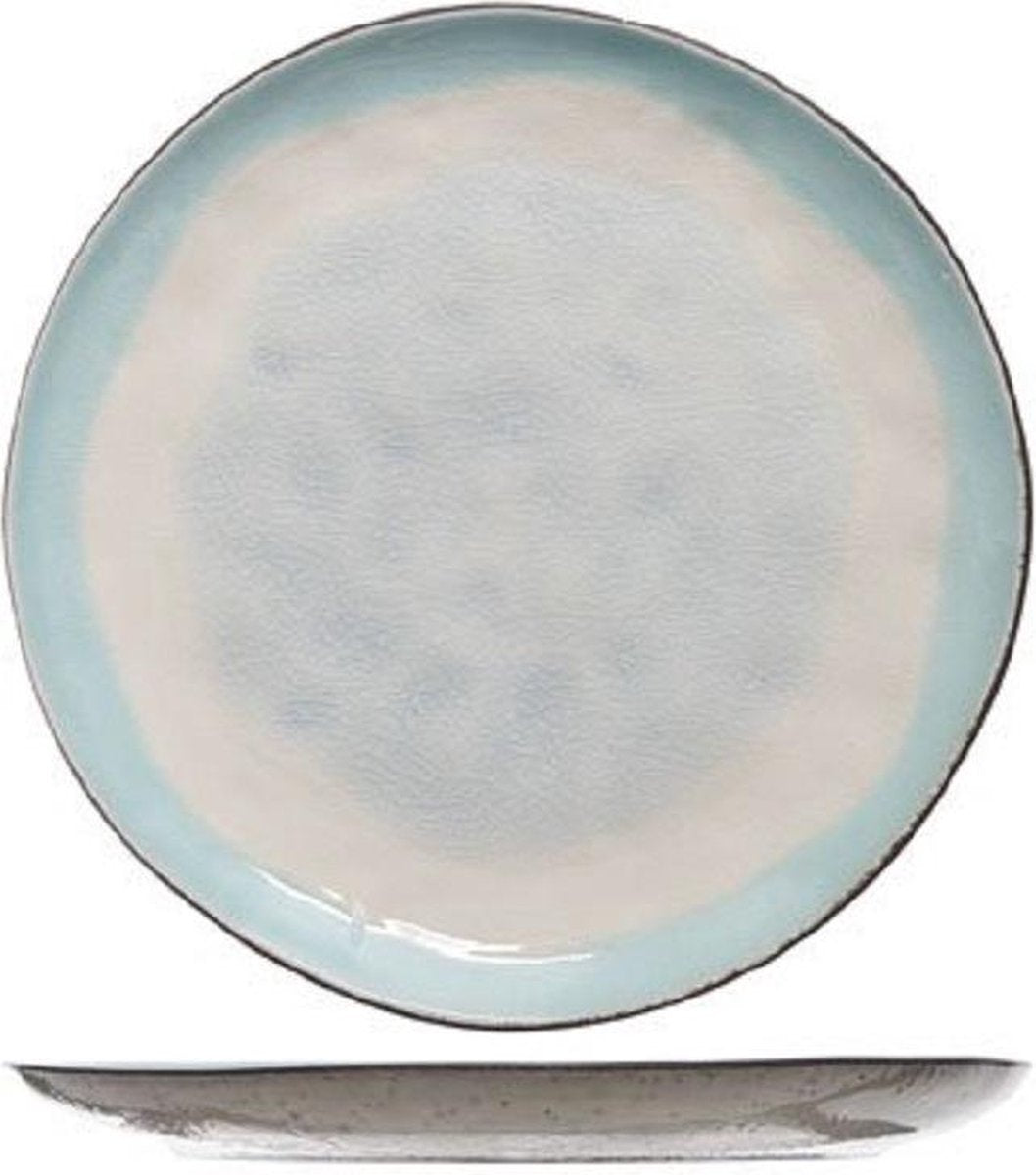 Malibu Dessertborden D20cm  - Aardewerk - (Set van 6) En Yourkitchen E-kookboek - Heerlijke Smulrecepten