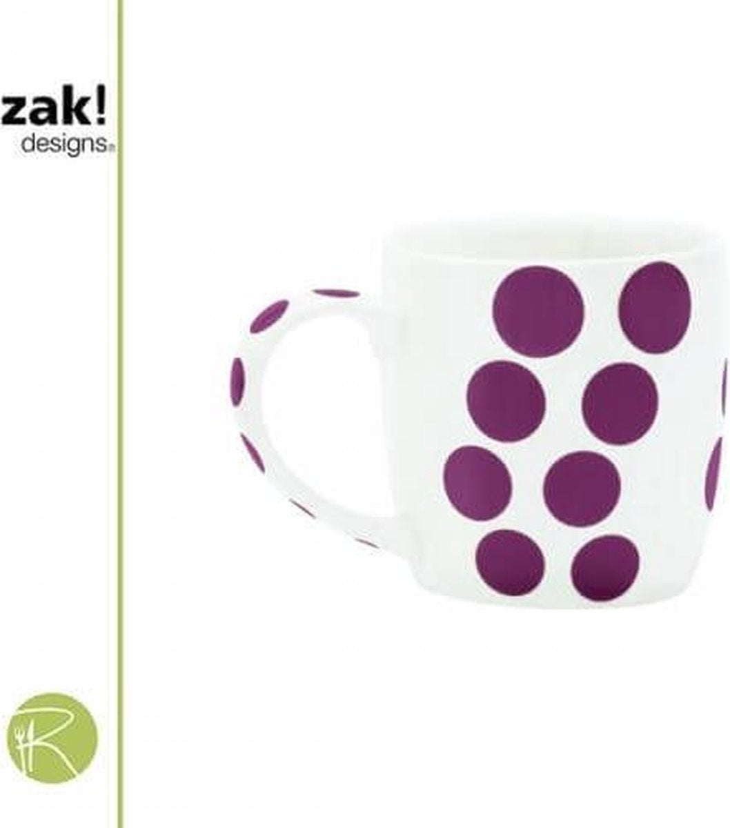 Porseleinen Beker - Zak!Designs - Dotdot - 350 ml