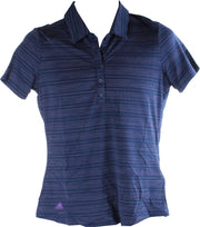 Adidas Golfpolo Microdot Heren Indigo Maat M