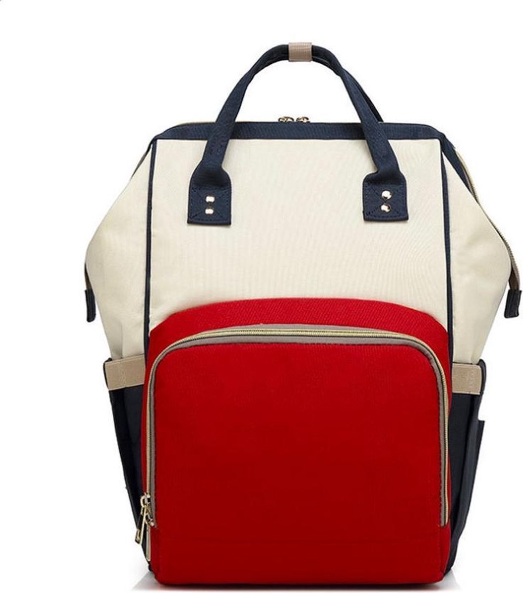 Luierrugzak | Luiertas | Rugzak luiers | Multi color wit | Gratis verzending | Kidzstore.eu