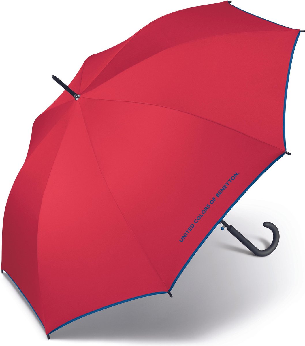 Benetton Long AC Paraplu- Red