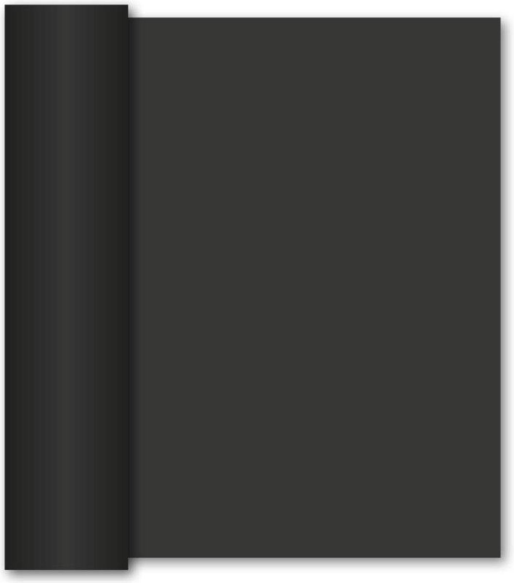 GALA Tafelloper Black Met 40cm x 10m Zwart/Grijs
