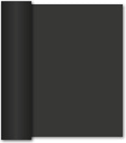 GALA Tafelloper Black Met 40cm x 10m Zwart/Grijs