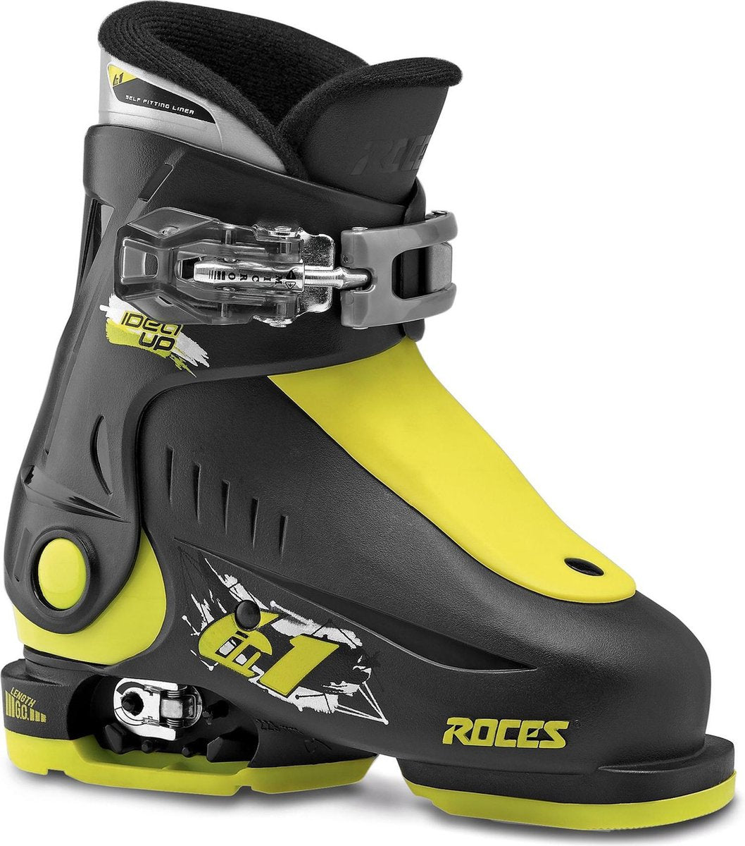 Roces Ski schoenen - Maat 25-29 - Unisex - zwart/geel/grijs
