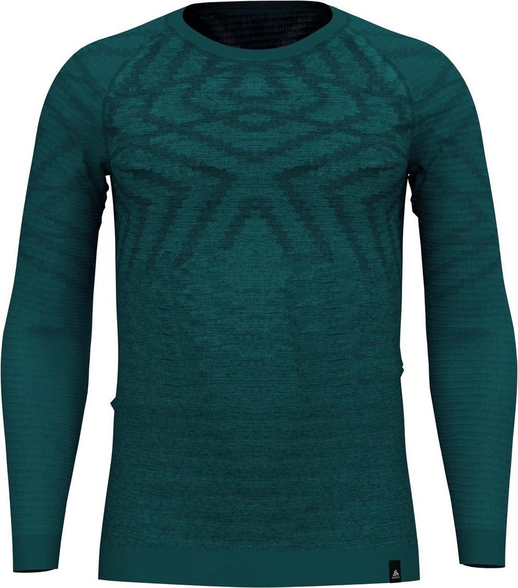Odlo - Warm Shirt LS Crew Neck - Heren - maat M