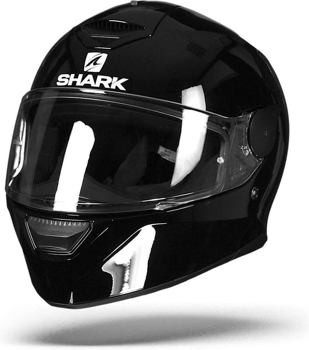 Shark D-Skwal Zwart Zwart Blk Integraalhelm - Motorhelm - Maat L