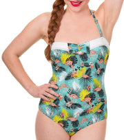 Banned Badpak -L- WANDERLUST Multicolours/Groen