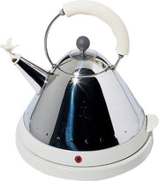 Alessi MG32 W - Waterkoker - RVS/Wit