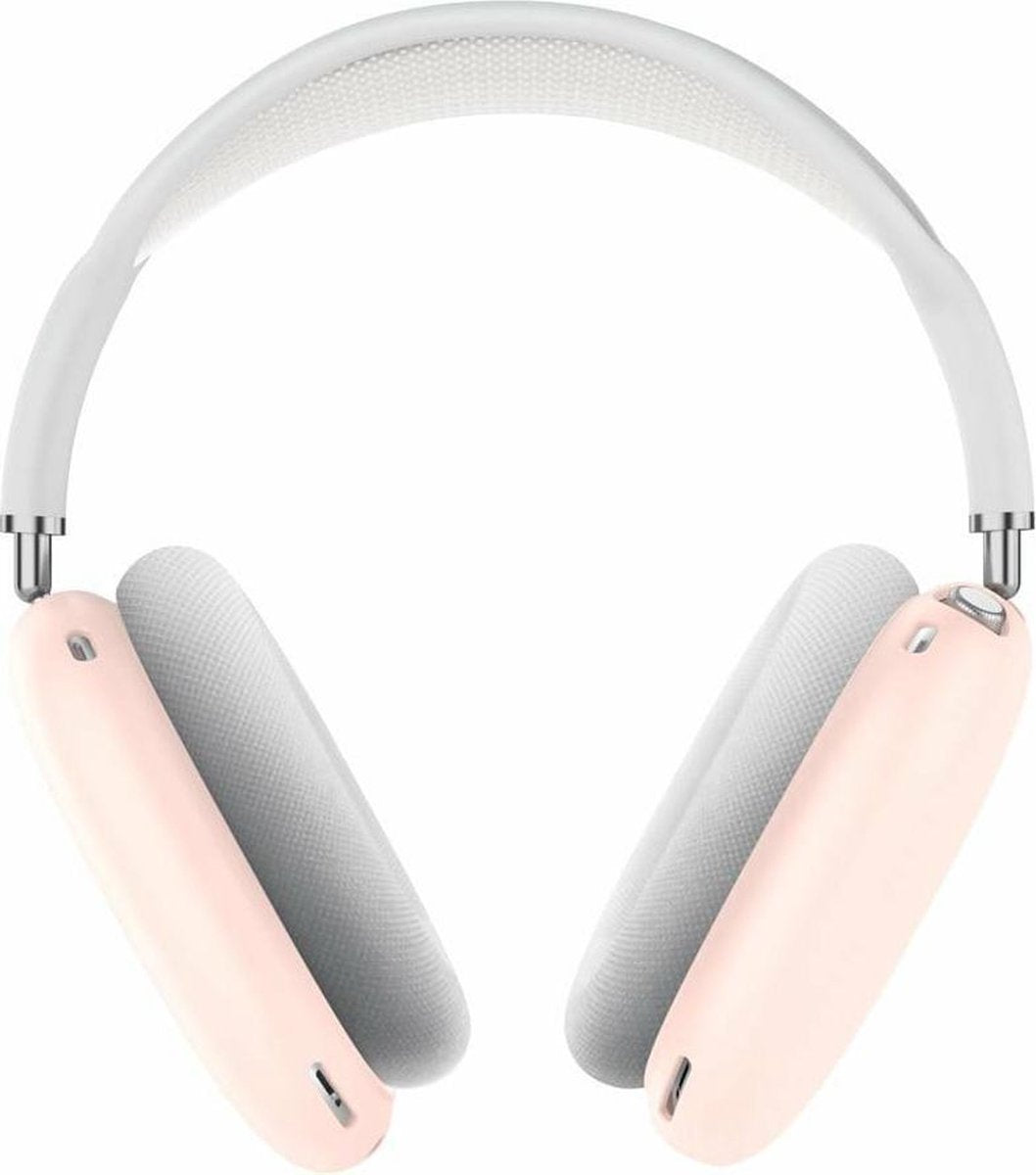 Airpods Max Headset Cover Case - Siliconen Roze | Watchbands-shop.nl