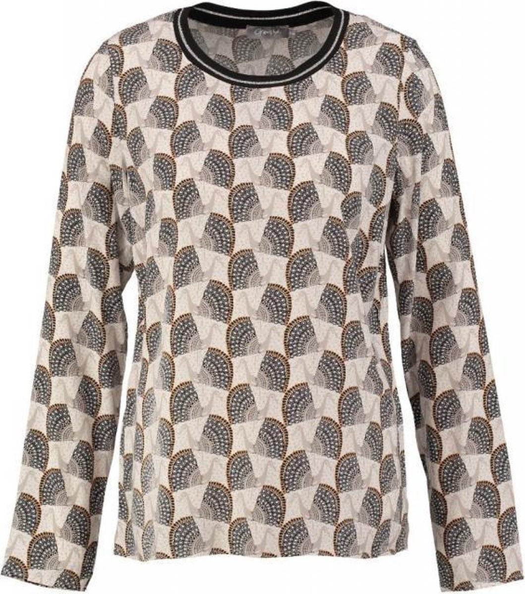 Geisha stevige viscose blouse - Maat  S