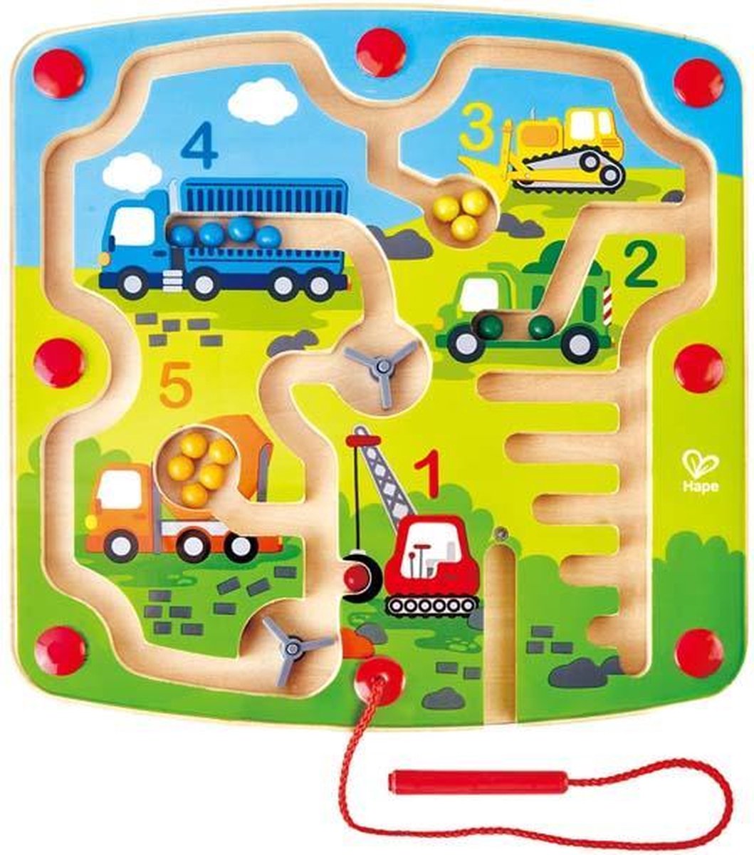Hape Construction & Number Maze