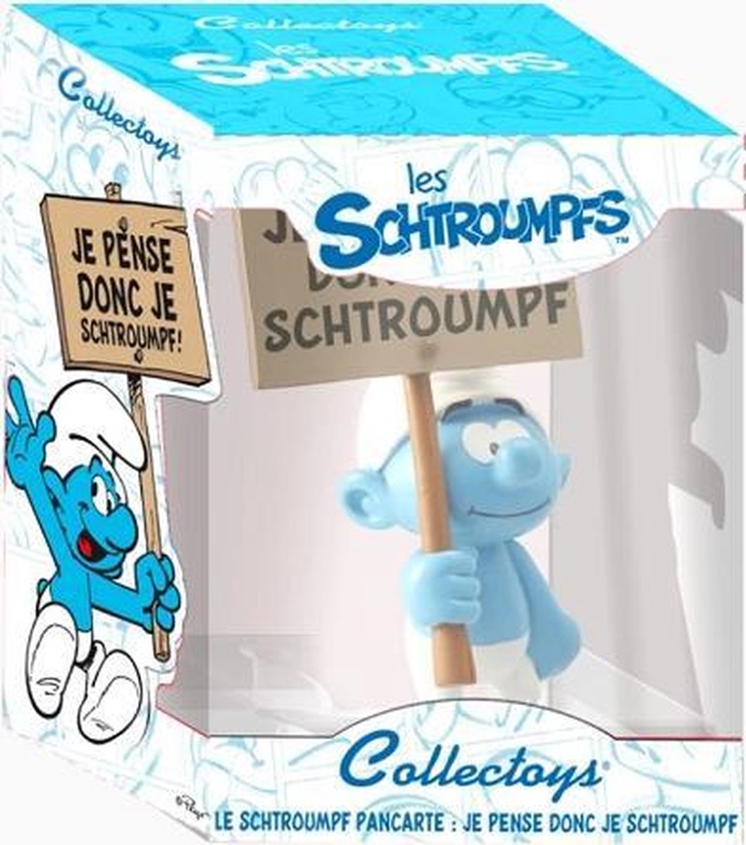 Plastoy smurfen figuurtje +/- 15 cm (Verzamelfiguur)
