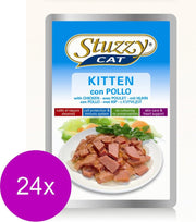 Stuzzy Pouch Kitten - Kattenvoer - 24 x Kip 100 g