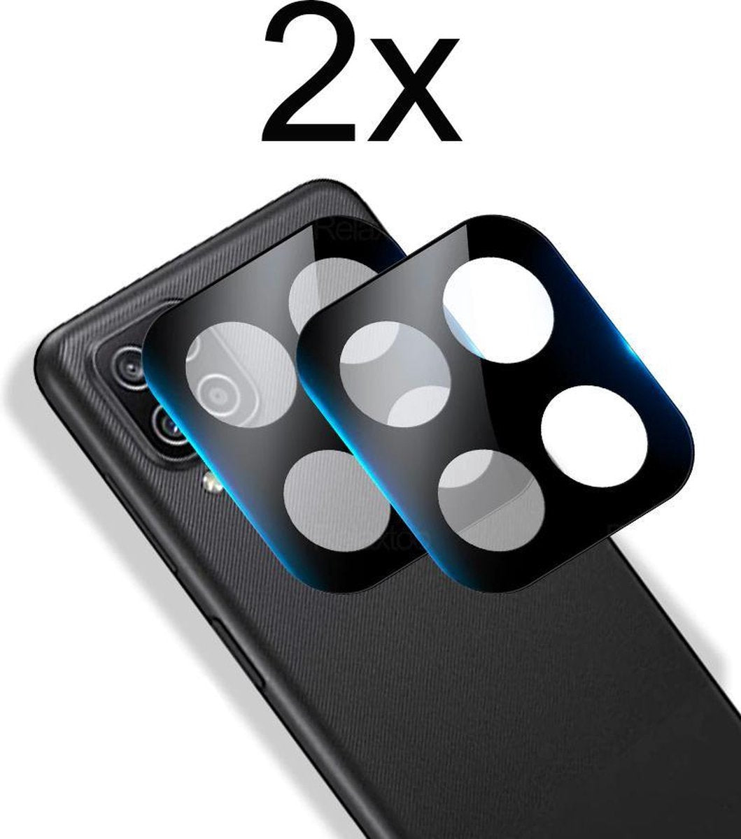 Beschermglas Samsung A22 5G Screenprotector - Samsung Galaxy A22 5G Screenprotector - Samsung A22 5G Screen Protector Camera - 2 stuks