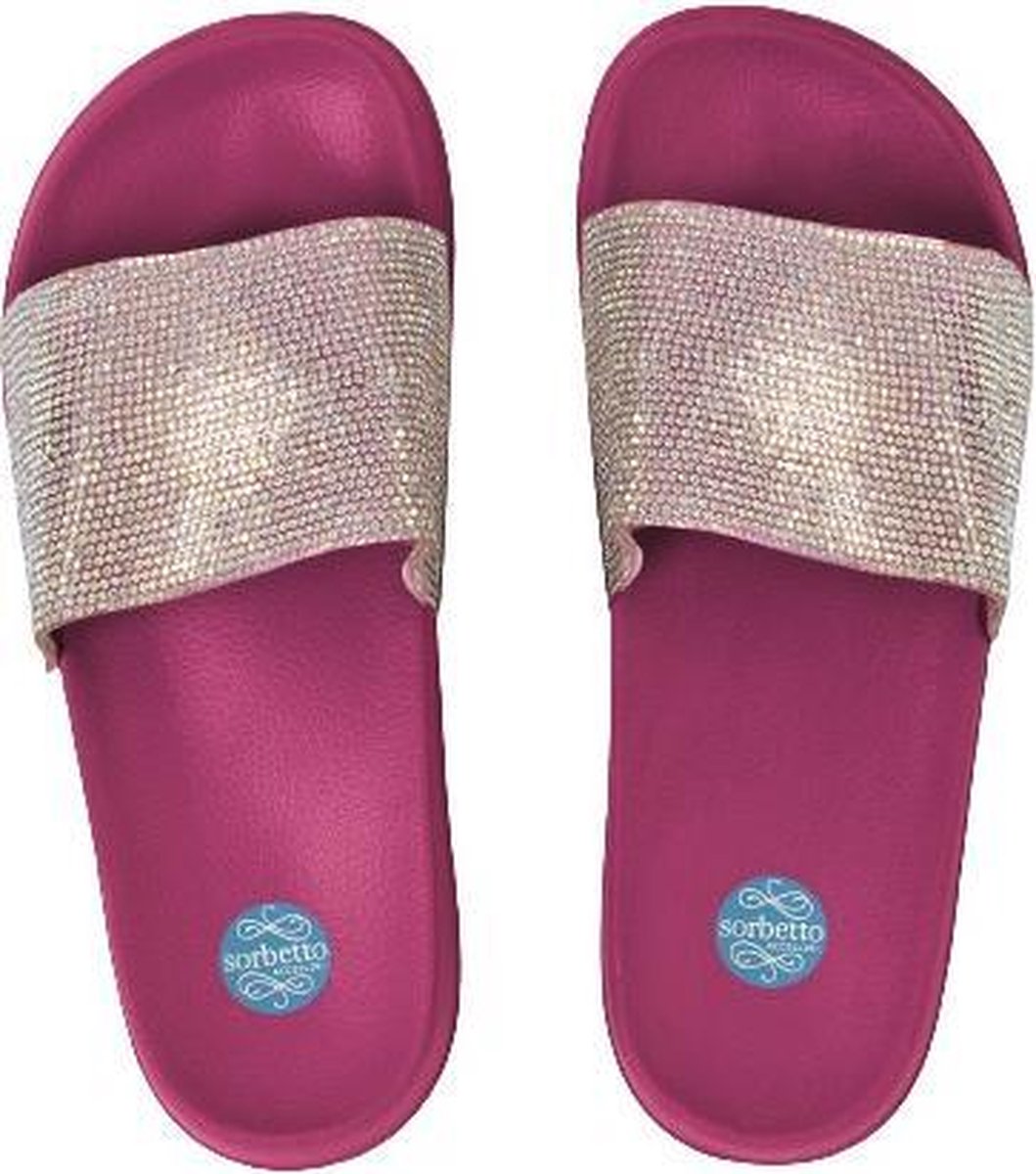 Siretessile Badslippers Dames Eva Roze Maat 41