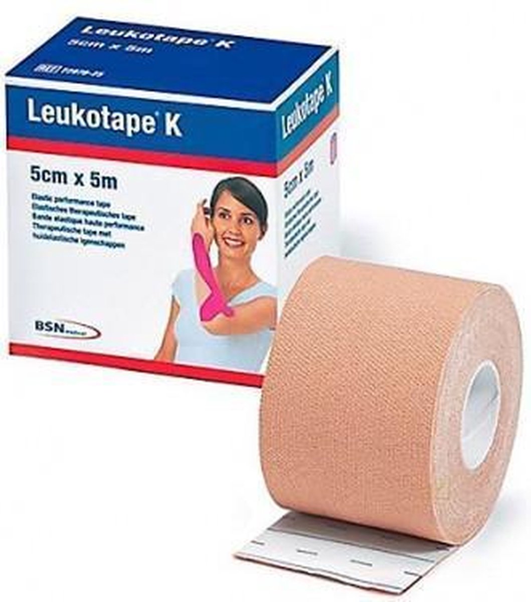 Leukotape K - Elastische Tape - 5 m x 5