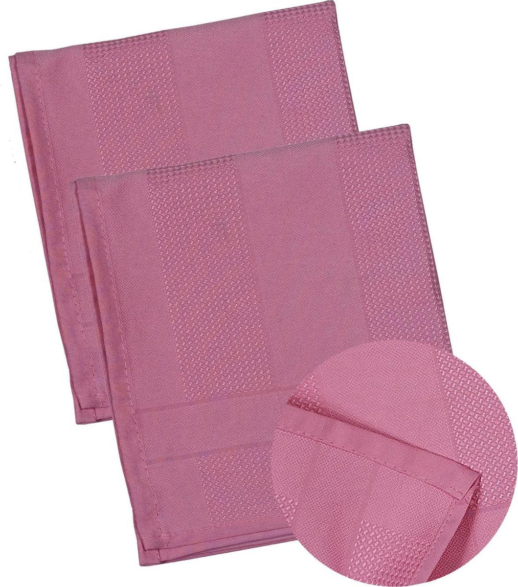 Ephemeris Microfiber niet-markerende multifunctionele reinigingsdoek met 2 - D. Pink