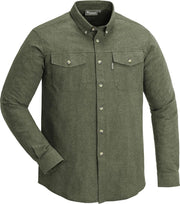 Loui Melange Shirt - Groen Melange (5530)