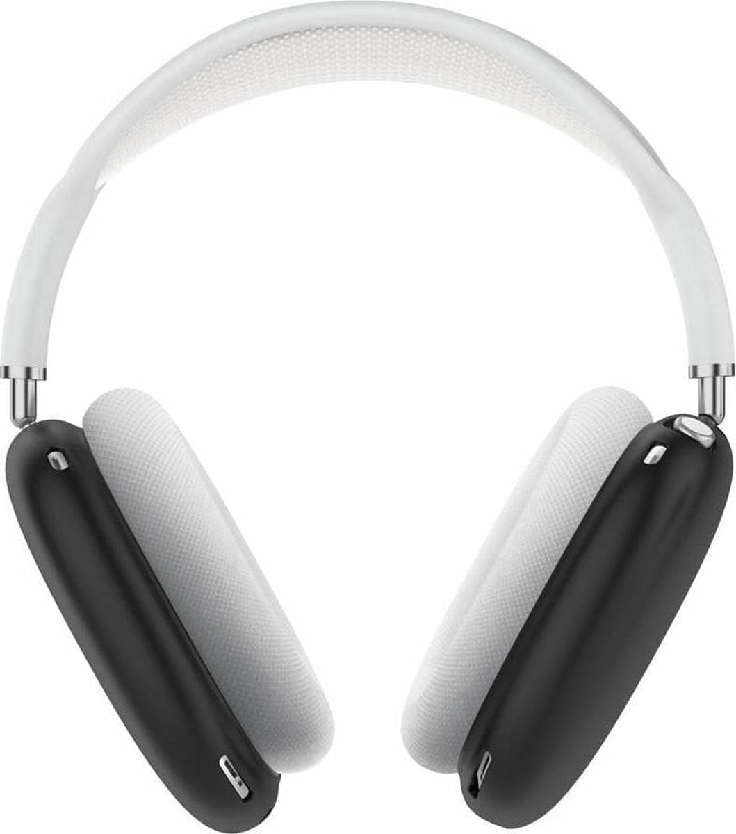 Airpods Max Headset Cover Case - Siliconen Zwart | Watchbands-shop.nl